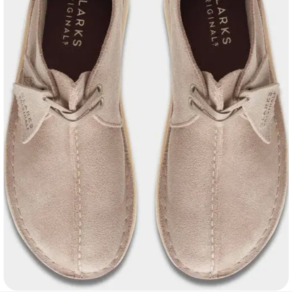 Clarks original Desert Trek Womens suede shoes size 7 medium
